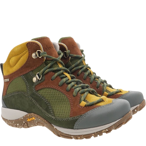 Dansko Shoes - SOLD NEW Dansko Pine Posy Leather Hiking Boot Vibram Sole Size US 8.5 EU 39